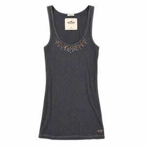 vintage y2k hollister embellished tank top
